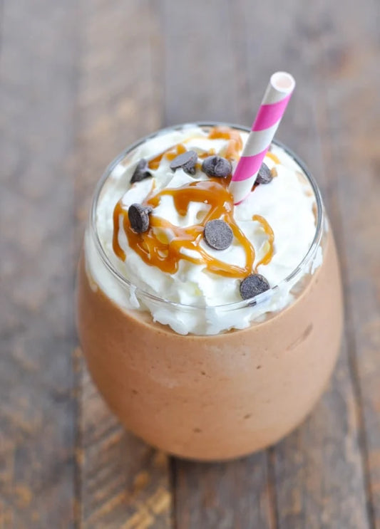 Salty Sweet Caramel Protein Smoothie