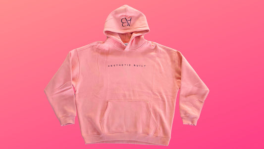 Chalk Pink Eternal Pump Oversized Hoodie