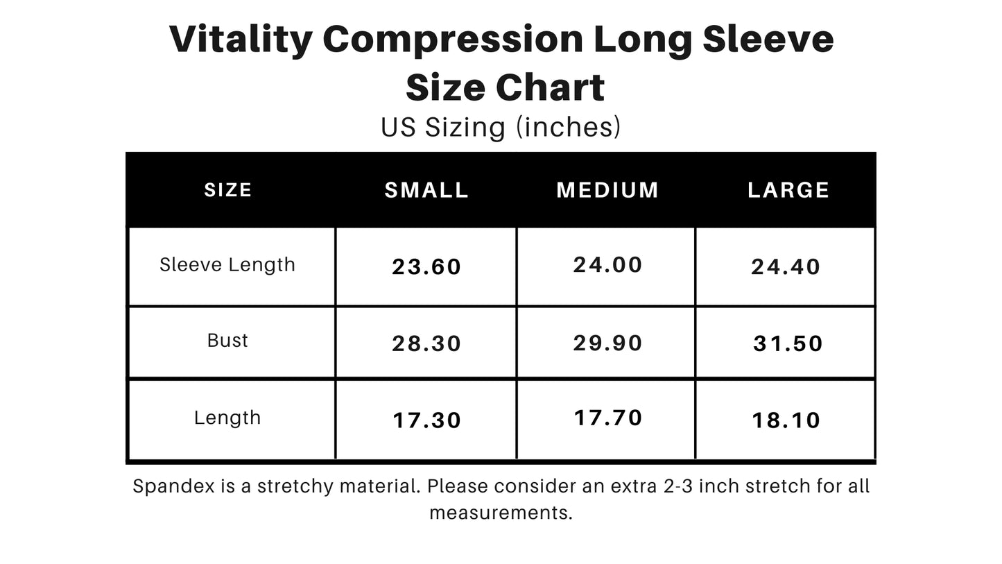 Espresso Vitality Compression Long Sleeve