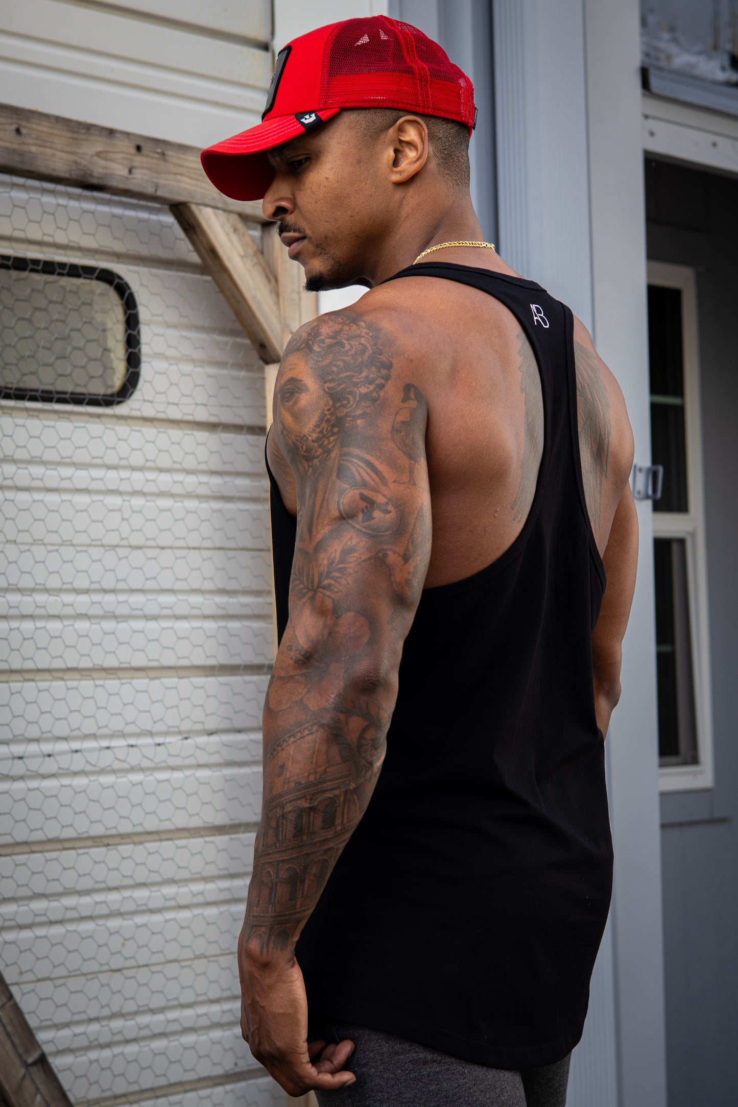 Black Perfect Muscle Tank