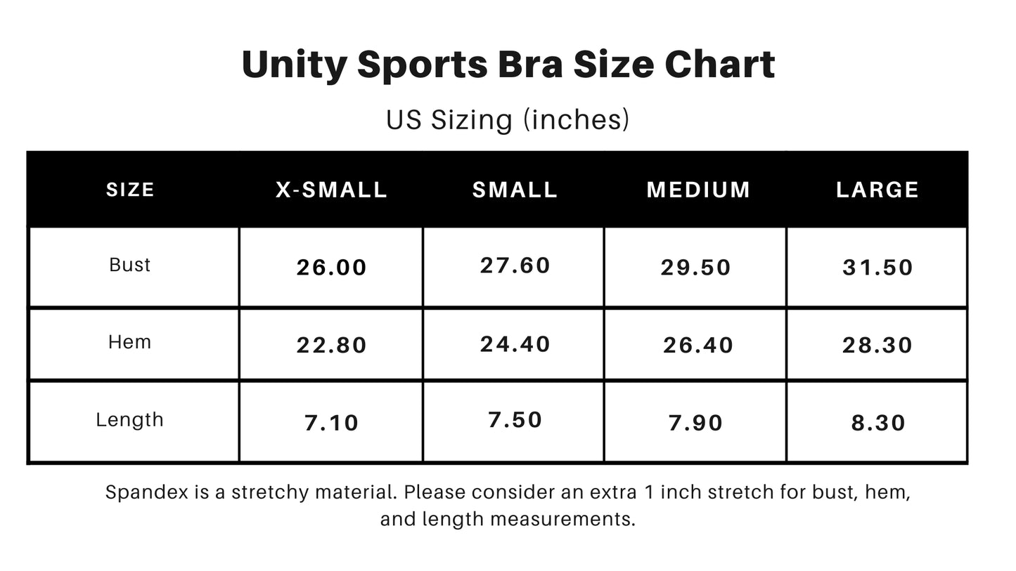 Ivory Unity Sports Bra