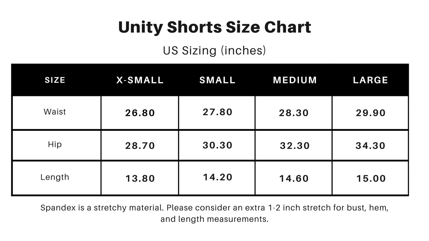 Ivory Unity Shorts