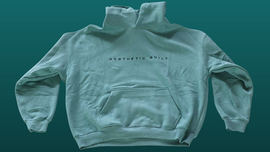 Chalk Green Eternal Pump Oversized Hoodie