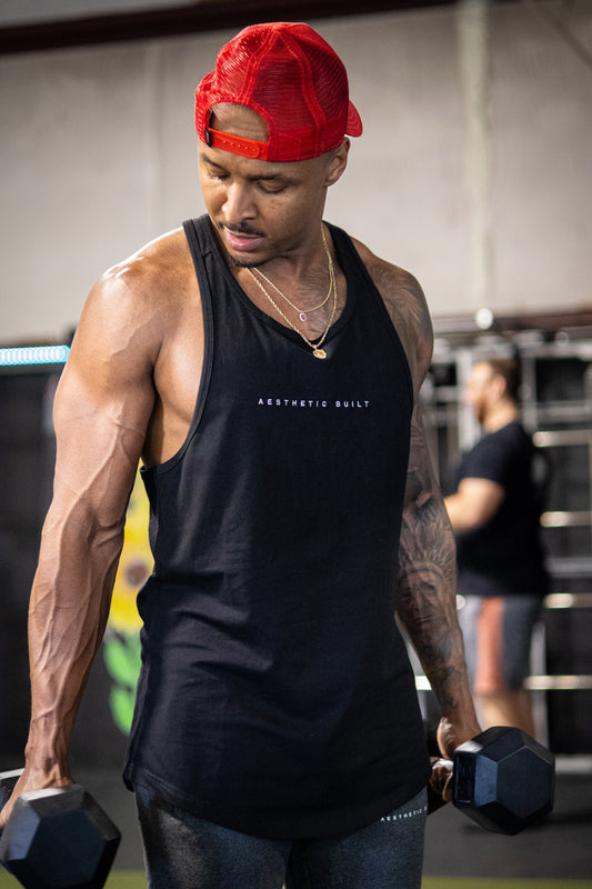 Black Perfect Muscle Tank